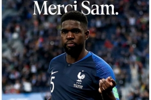 烏姆蒂蒂退役，比利時后衛(wèi)穆尼耶調(diào)侃：我們再也不用擔心了??