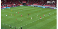 這球沒進啊！第26分鐘，古斯塔沃單刀被撲，海港仍0-1落后