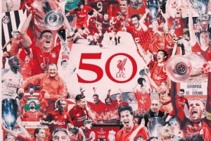 怎能不令人熱血澎湃！第50個歐戰(zhàn)賽季，利物浦官方發(fā)布紀念海報