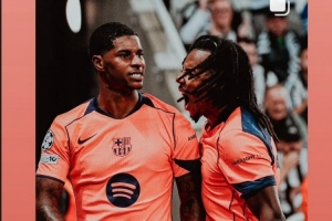 連線破門！孔德社媒曬與拉什福德合照：歐冠之夜??????