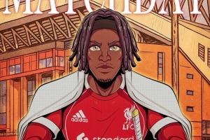 弗林蓬社媒曬個人海報，預(yù)熱默西賽德郡德比