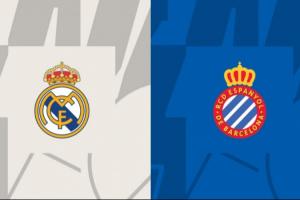 皇馬vs西班牙人：姆巴佩、維尼修斯、貢薩洛先發(fā)，馬斯坦托諾出戰(zhàn)