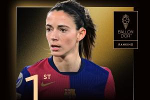 三連莊！官方：邦馬蒂獲2025年女子金球獎(jiǎng)，擊敗槍手球員卡爾登泰