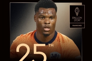 2025年金球獎第25名：29歲鄧弗里斯，生涯首次入選