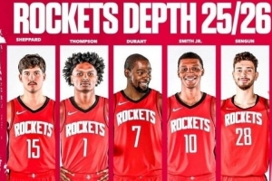 名嘴：謝潑德不適合長時間打控衛(wèi) 火箭可讓KD&申京承擔些組織任務