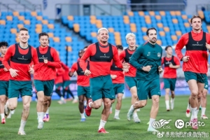 【圖集】2025中超聯賽第26輪，河南俱樂部酒祖杜康賽前踩場