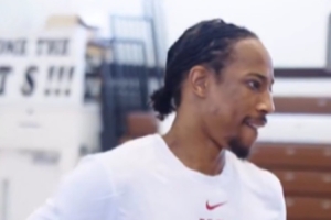 古典打法賞心悅目！國王官推曬德羅贊訓(xùn)練視頻：中距離一頓亂殺