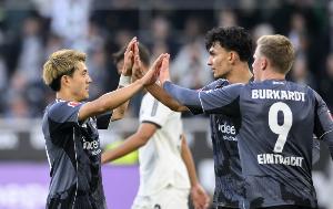 2100萬(wàn)超值！堂安律單場(chǎng)助攻雙響+7場(chǎng)4球4助，法鷹連入6球6-4門興