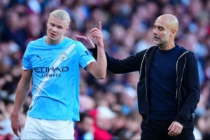 瓜帥：就進球而言哈蘭德是梅羅凱恩萊萬水平，但梅羅保持了20年