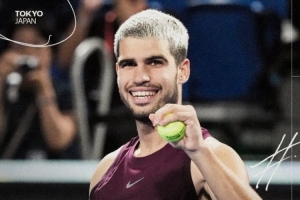 阿爾卡拉斯奪得ATP500東京站冠軍，皇馬官方社媒祝賀