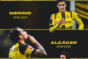 多特官方回顧曾效力球隊的西班牙球員：梅里諾、巴爾特拉在列