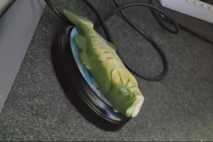 太會整活了??阿隆索賽后收到“一條魚”，嘴里不停喊Hala馬德里