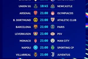 假期看歐冠?明晨焦點(diǎn)戰(zhàn)巴薩vs巴黎！阿森納、曼城等隊(duì)出戰(zhàn)