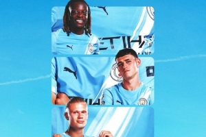 曼城官方9月隊內最佳球員候選：哈蘭德領銜，多庫、福登在列