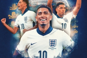 8場(chǎng)1球4助攻！官方：貝林厄姆當(dāng)選英格蘭隊(duì)2024/25賽季最佳男球員