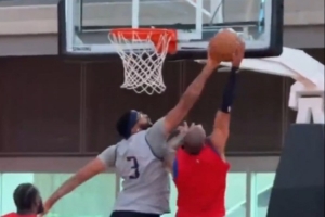 濃眉送大帽！歐文“商業(yè)互吹” 濃眉：我看起來像好久沒練了？