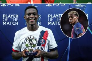 世一左？門德斯歐國(guó)聯(lián)歐冠對(duì)位亞馬爾，先后拿下全場(chǎng)最佳