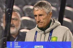 聯(lián)賽+亞冠雙線潰敗??客場0-3慘敗，國安主帥塞蒂恩全程面色鐵青