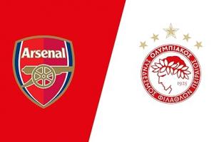 阿森納vs奧林匹亞科斯首發(fā)：約克雷斯先發(fā)，薩卡、賴斯替補(bǔ)