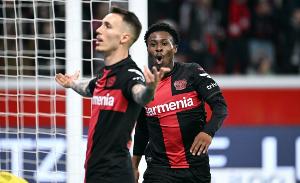 格里馬爾多：勒沃庫森踢出了本賽季最好的表現(xiàn)，沒獲勝我們很失望