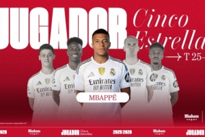 6場10球1助！官方：姆巴佩當(dāng)選皇馬球迷評選的9月份隊內(nèi)最佳球員