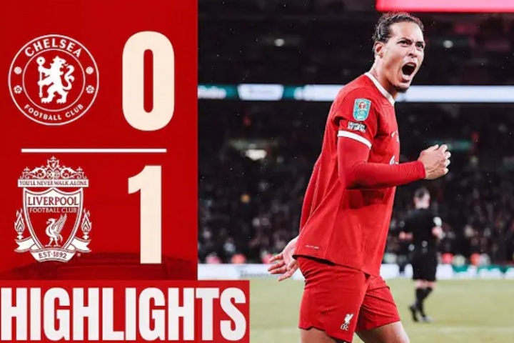 渣叔時(shí)代最后冠軍！24年聯(lián)賽杯，范迪克絕殺，紅軍擊敗藍(lán)軍奪冠