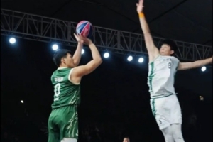 超三聯(lián)賽：哥們，打排球來的吧？來看廣東寶安生涯周嘉豪大帽！