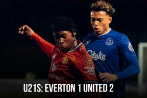 6戰(zhàn)全勝領(lǐng)跑！曼聯(lián)U21隊(duì)2-1埃弗頓U21，弗萊徹之子首開記錄