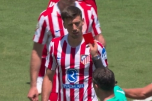 朗格萊在西甲已有6次被紅牌罰下，近10個(gè)賽季僅3名球員比他更多