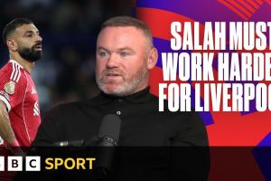 魯尼：我質(zhì)疑薩拉赫的職業(yè)道德，他不爽利物浦重金買伊薩克維爾茨