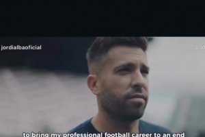 拉菲尼亞社媒致敬阿爾巴：很榮幸曾與你一起踢球