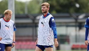 圖片報：維爾納在萊比錫熱身賽中踢滿90分鐘，2023年5月以來首次