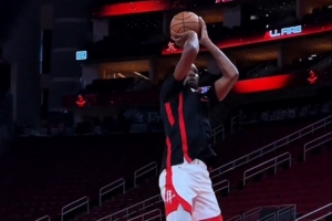 要來了！火箭官方曬杜蘭特賽前訓練視頻：KD在準備他的火箭首秀