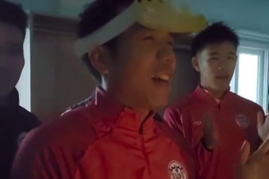 朱海威34歲生日快樂，接下來的比賽繼續(xù)加油啊！