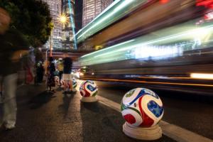 ??世界杯官方用球“三重浪”限時亮相上海