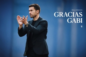 9輪6分墊底！薩拉戈薩官方：主帥加比下課，感謝上賽季臨危受命