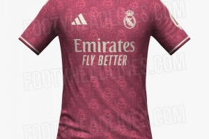 皇馬26/27賽季第三客場(chǎng)球衣預(yù)測(cè)：主體為粉色，融入拉丁美學(xué)元素