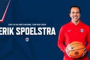 美國男籃官方：斯波擔任美國男籃主教練的任期到2028年結(jié)束