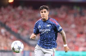 記者：因卡皮耶、加布里埃爾和馬丁內利都參加了阿森納今天的合練