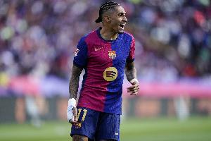 RAC1：拉菲尼亞仍未恢復(fù)合練，目標(biāo)是趕上國家德比