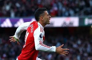 馬丁內利：阿爾特塔一直對我很好，我很愛阿森納俱樂部