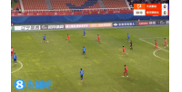 打破僵局！崔明安邊路傳中，穆謝奎停球后轉(zhuǎn)身抽射破門