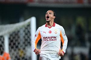 巔峰身價1億歐！29歲薩內(nèi)土超雙響，1125萬年薪10場3球3助