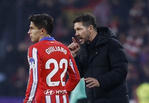 上賽季以來(lái)馬競(jìng)助攻榜：小西蒙尼12助居首，阿爾瓦雷斯11助次席