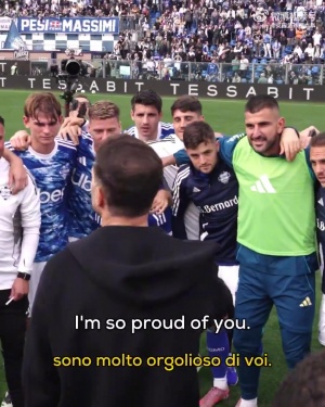 激情澎湃！來欣賞小法率科莫主場擊敗尤文后向全隊發(fā)表的講話??