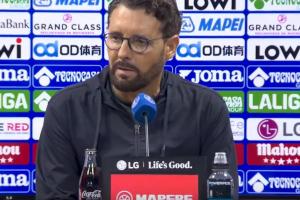 登場1分鐘直紅！赫塔費教練：恩約姆紅牌后維尼修斯和我說換得好