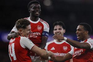 大勝馬競！TA：約克雷斯可以喘口氣了；薩卡展現(xiàn)了隊(duì)長袖標(biāo)的意義