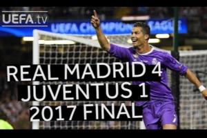 交手即是經(jīng)典！17年歐冠決賽，C羅雙響曼朱倒鉤 皇馬擊敗尤文奪冠