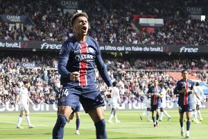 火力全開，巴黎自2022年10月后首次在歐冠上半場打進(jìn)至少4球