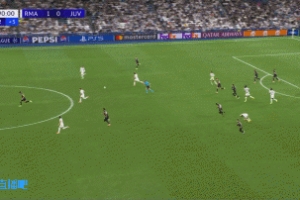 選擇不佳！皇馬反擊巴爾韋德分球貢薩洛射門(mén)被封堵，左邊兩人空擋